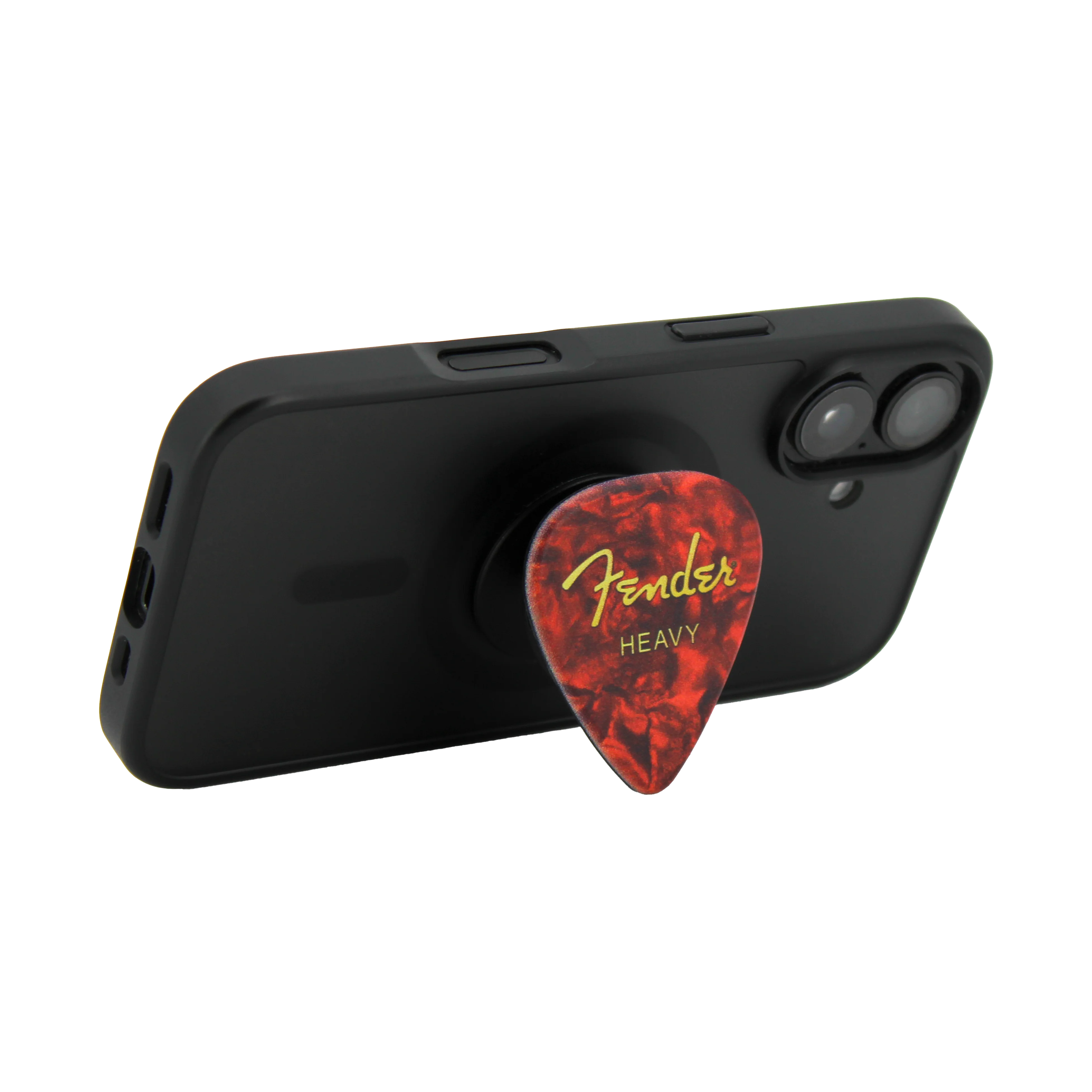 Fender guitar pick phone grip (Red) - Image 3