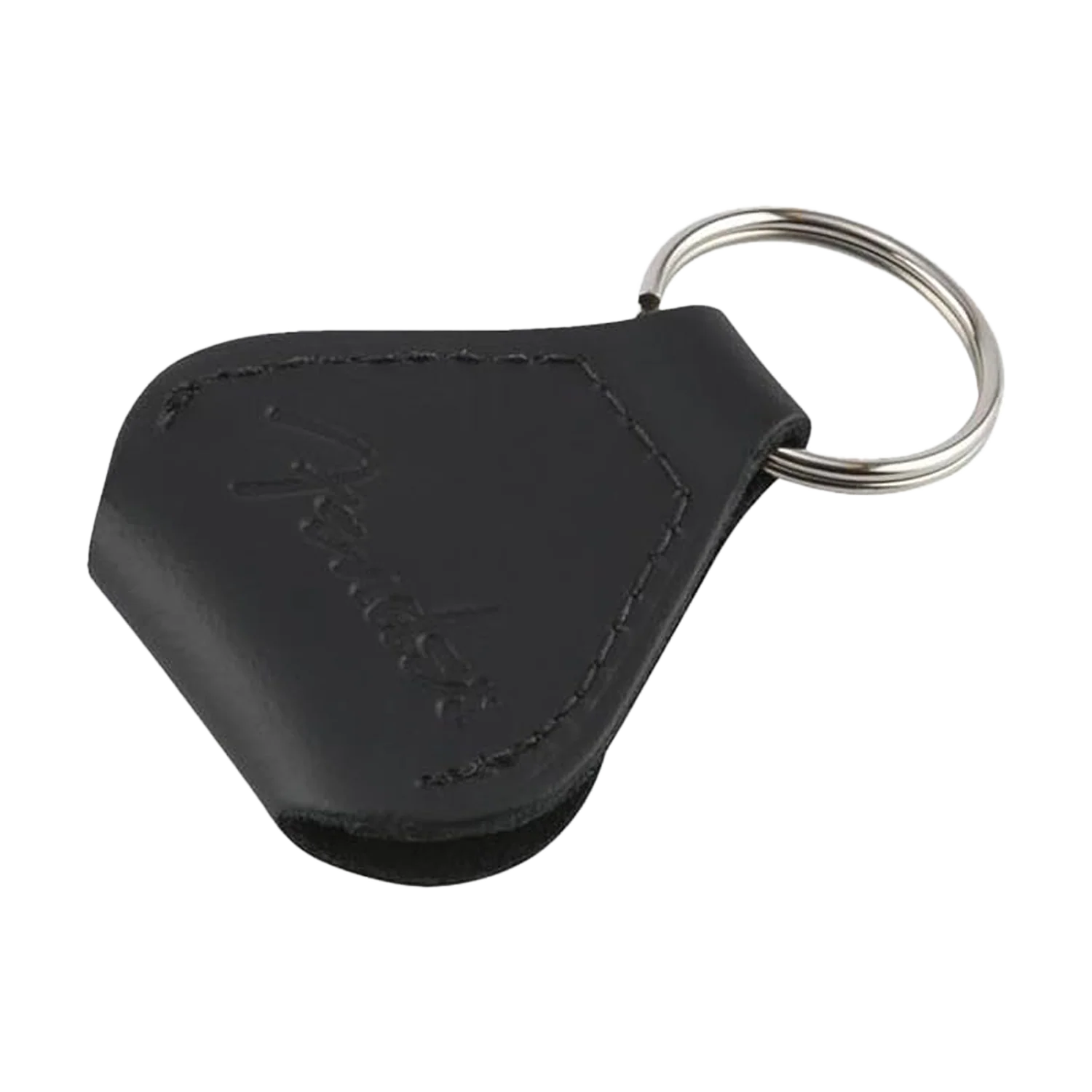 FENDER LEATHER GUITAR PICK HOLDER KEYCHAIN - Image 3