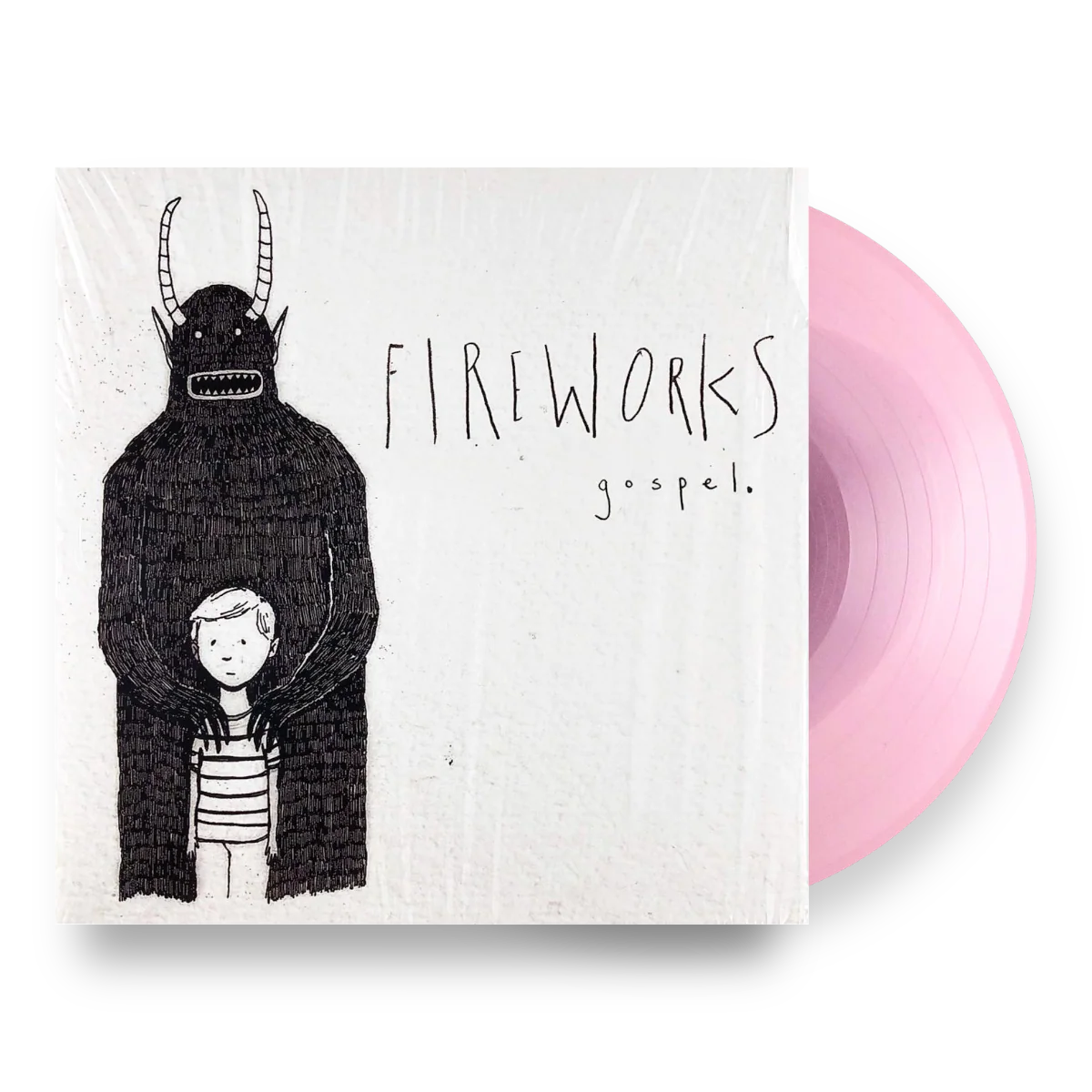 FIREWORKS ‘GOSPEL’ LP - LTD. 300 - PINK/RED BLOB - Image 2