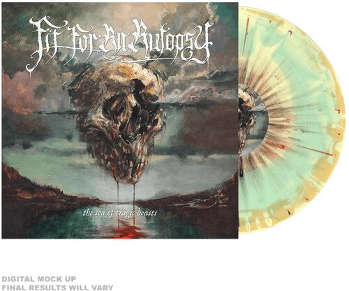FIT FOR AN AUTOPSY 'SEA OF TRAGIC BEASTS' LP - YELLOW/MINT/ORANGE