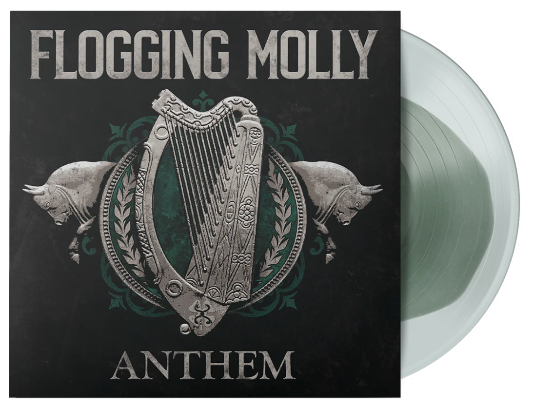 FLOGGING MOLLY ‘ANTHEM’ LP - LTD. 300 - OLIVE/CLEAR