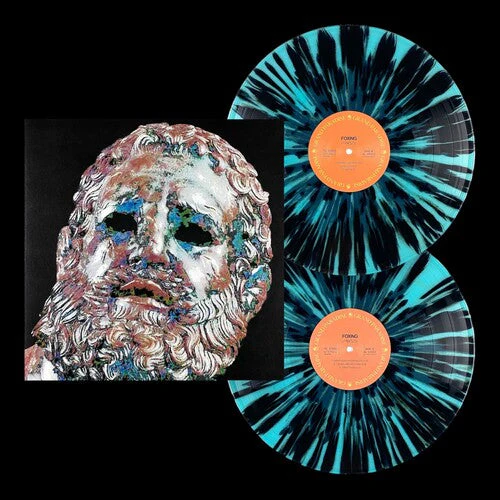 FOXING 'FOXING' 2LP - ICE BLUE/BLACK SPLATTER