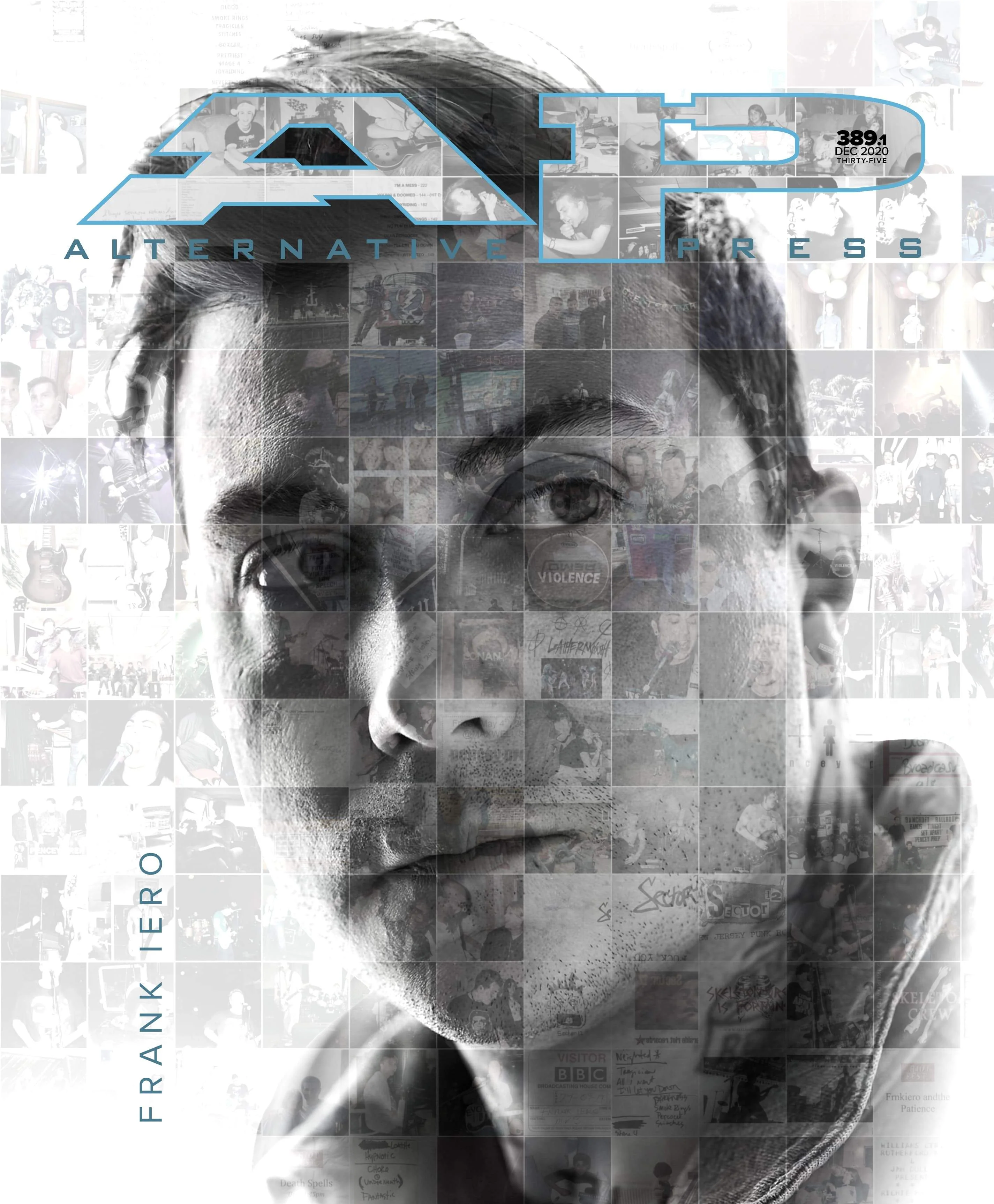 ALTERNATIVE PRESS DECEMBER 2020 ISSUE 1 FEATURING FRANK IERO