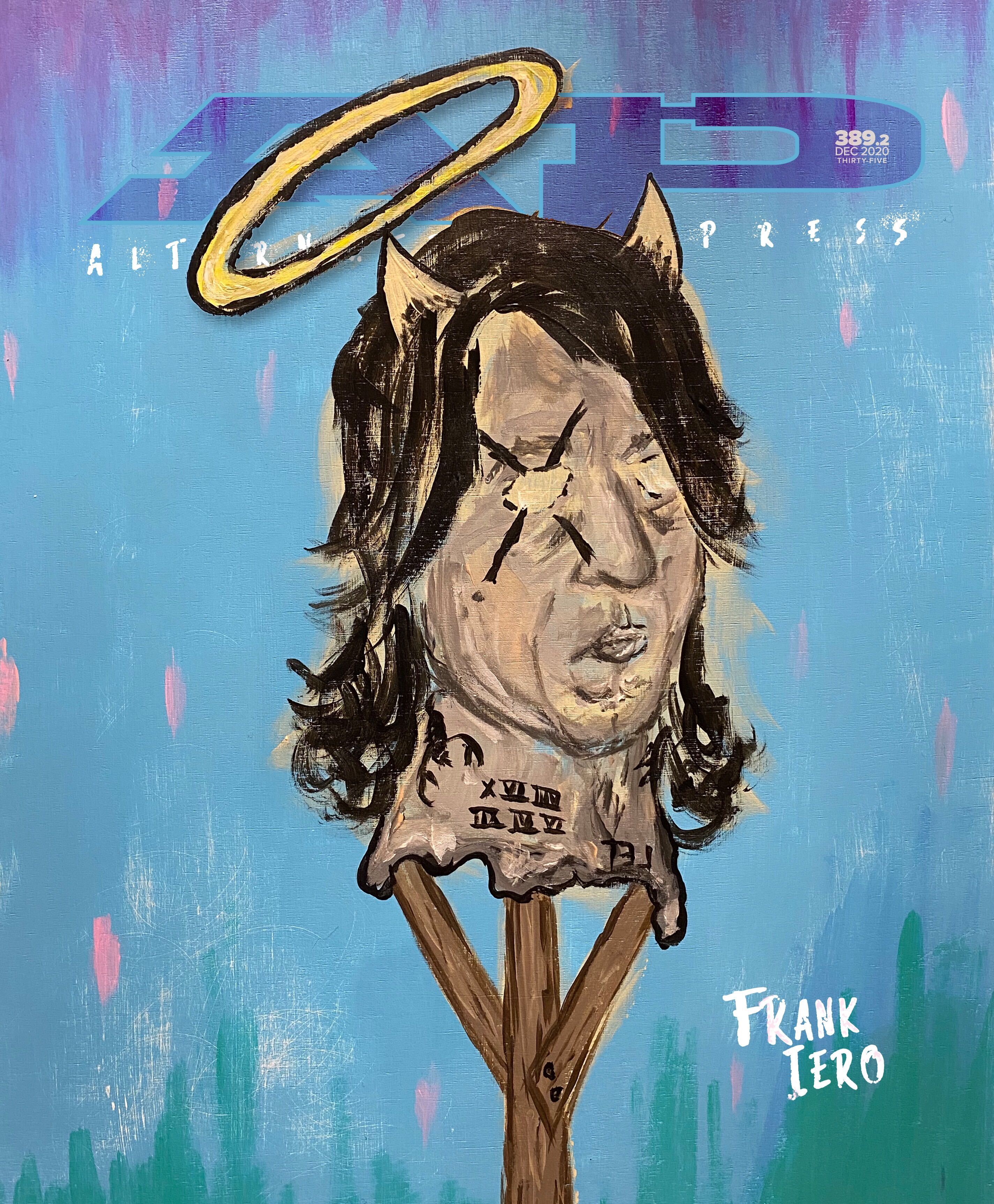 ALTERNATIVE PRESS DECEMBER 2020 ISSUE 2 FEATURING FRANK IERO