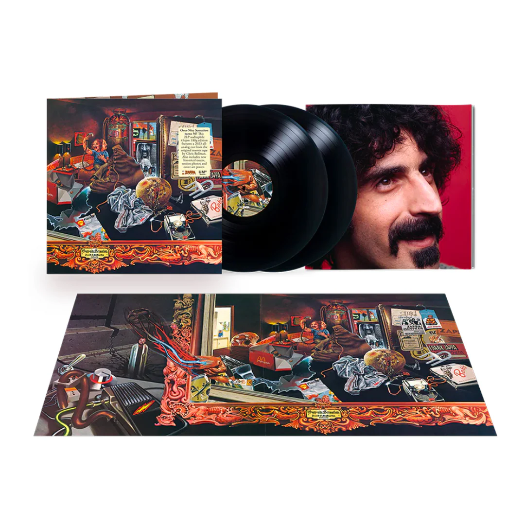 FRANK ZAPPA 'OVER-NITE SENSATION' 2LP - 50TH ANNIVERSARY EDITION