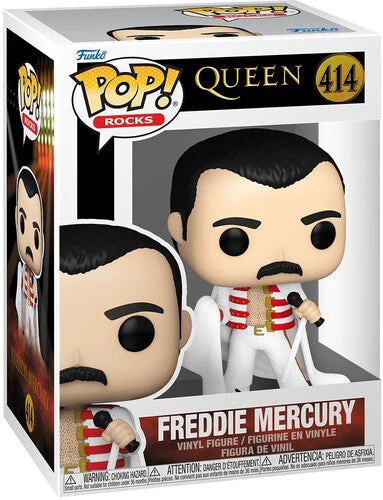 QUEEN FREDDIE MERCURY WITH CAPE FUNKO POP! ROCKS FIGURE - Image 2