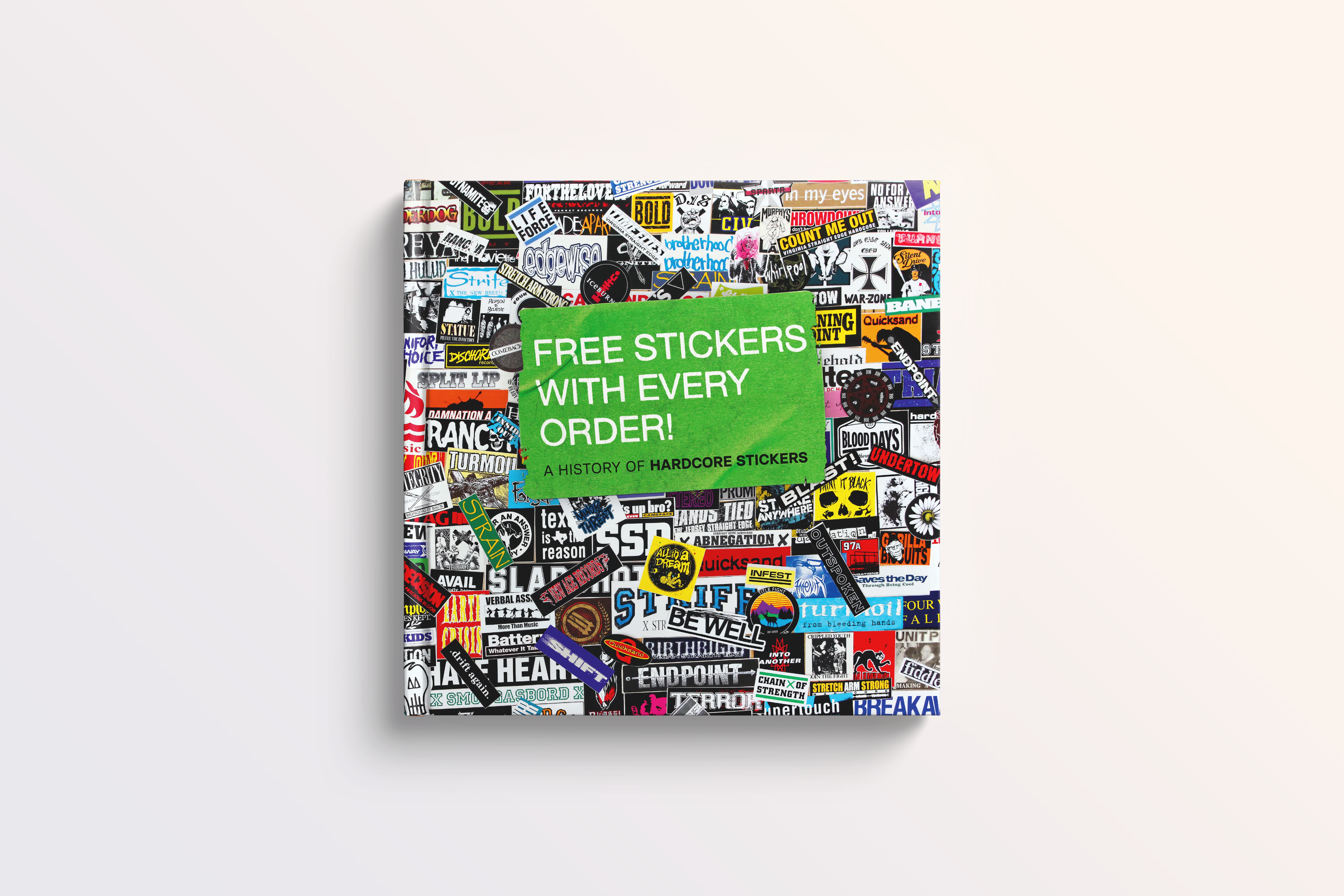 FREE STICKERS WITH EVERY ORDER: A HISTORY OF HARDCORE STICKERS BOOK - Image 4