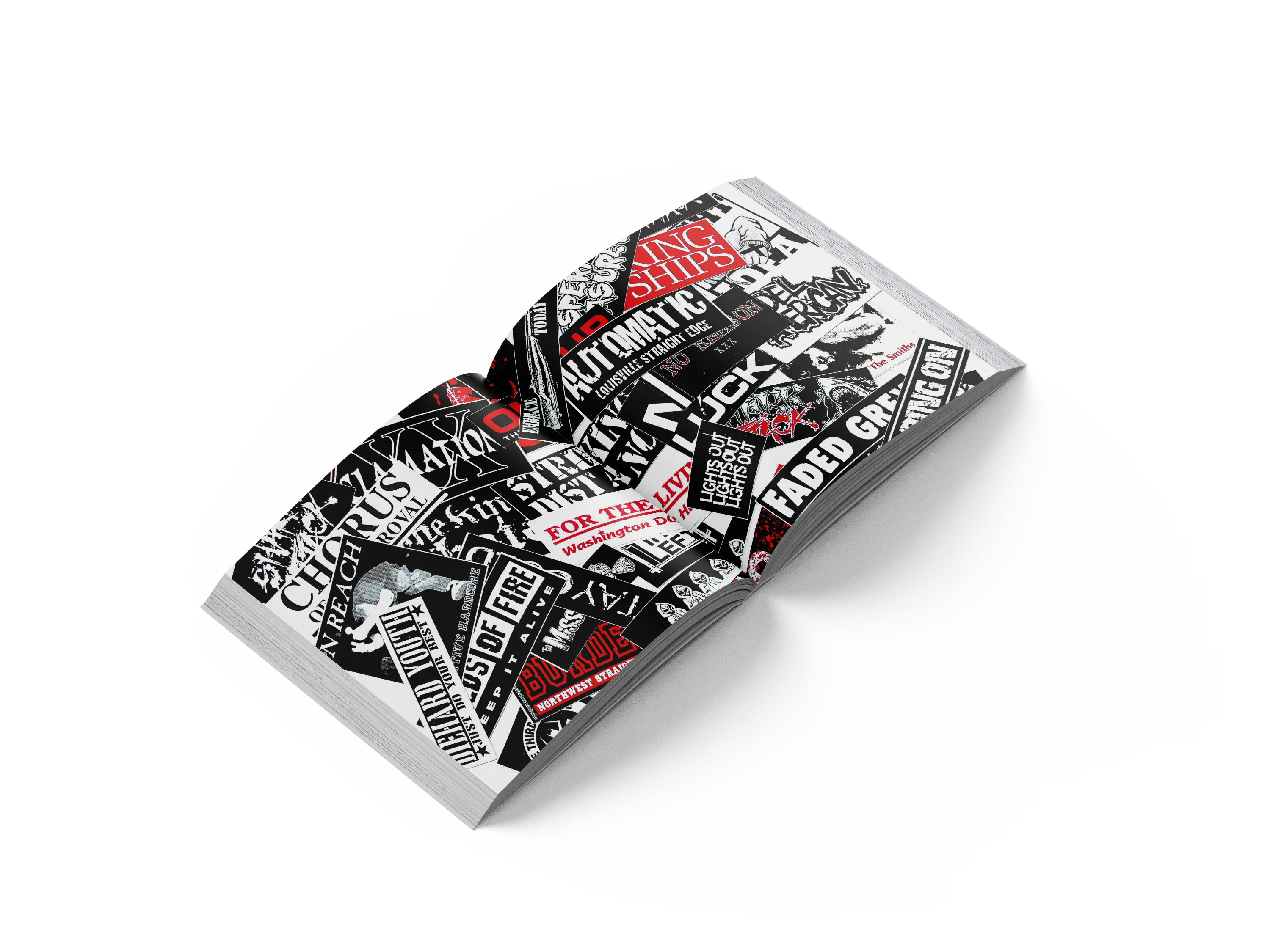 FREE STICKERS WITH EVERY ORDER: A HISTORY OF HARDCORE STICKERS BOOK - Image 6