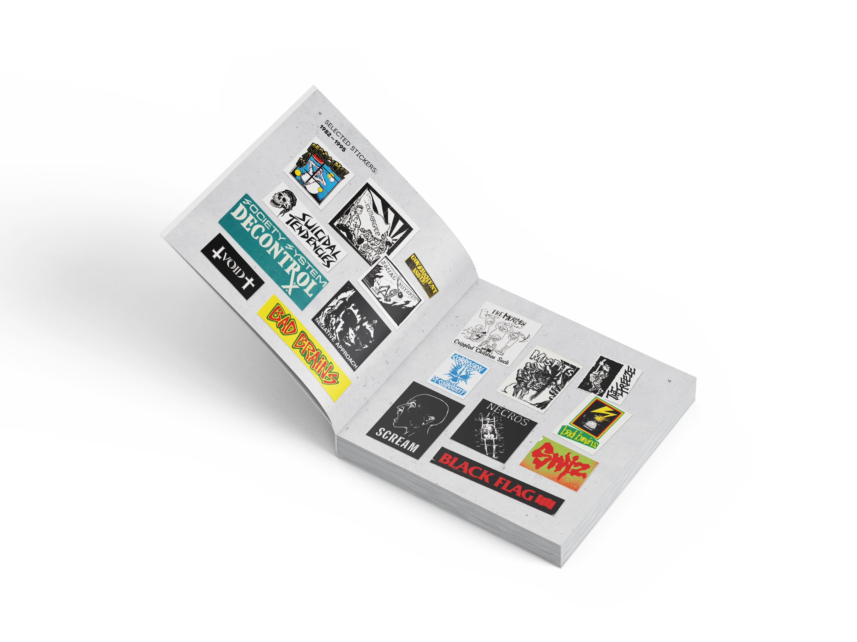 FREE STICKERS WITH EVERY ORDER: A HISTORY OF HARDCORE STICKERS BOOK - Image 7