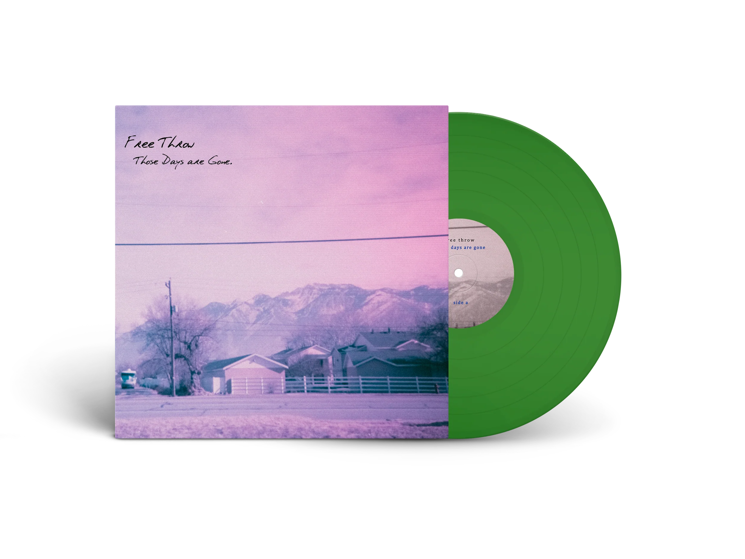 FREE THROW ‘THOSE DAYS ARE GONE’ LP LTD. 200 - GREEN
