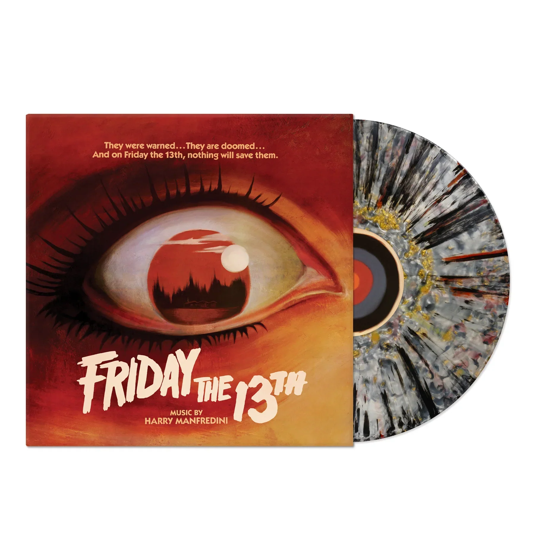 'FRIDAY THE 13TH' MUSIC FROM THE MOTION PICTURE LP - COLOR