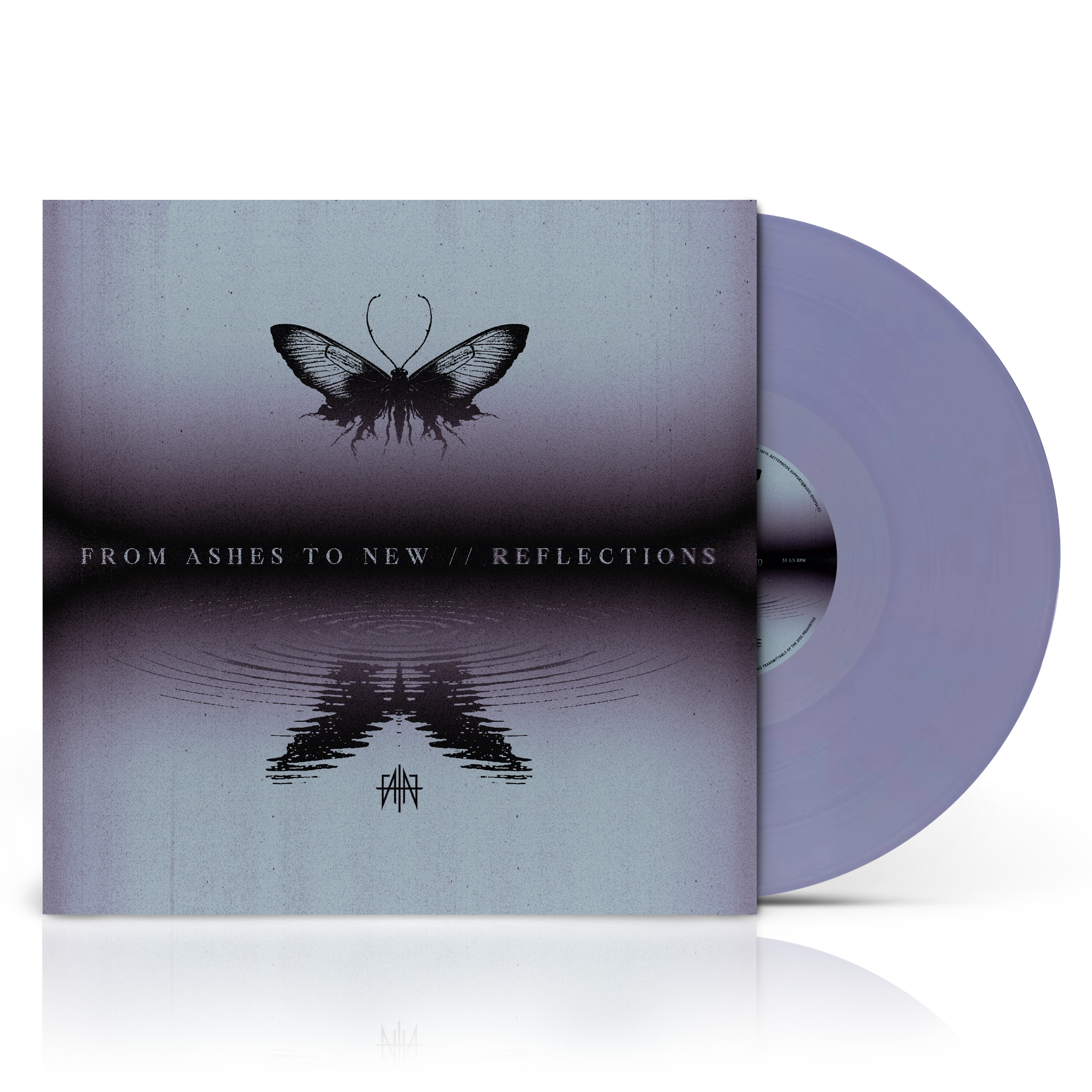 FROM ASHES TO NEW 'REFLECTIONS' LP (Periwinkle Vinyl)