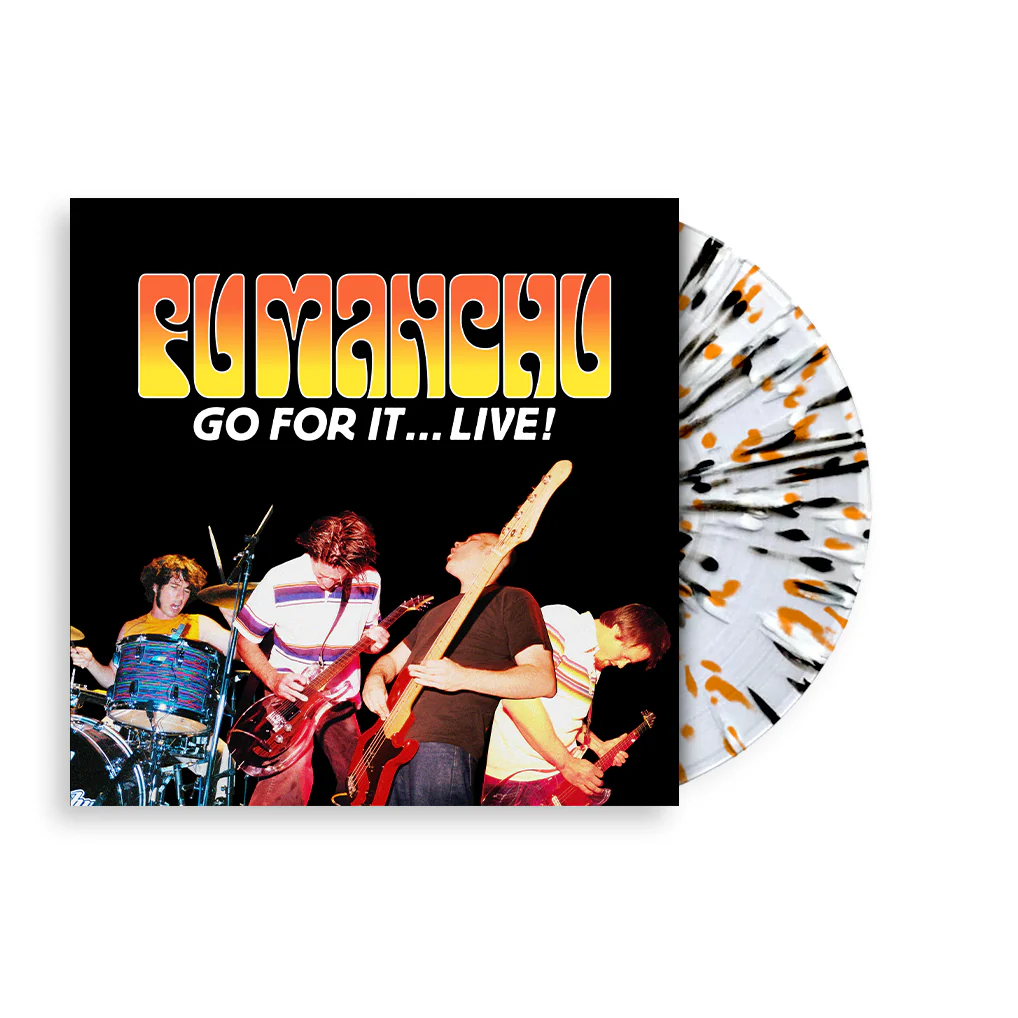 FU MANCHU ‘GO FOR IT...LIVE’ 2LP - LTD. 200 - WHITE/ORANGE/BLACK