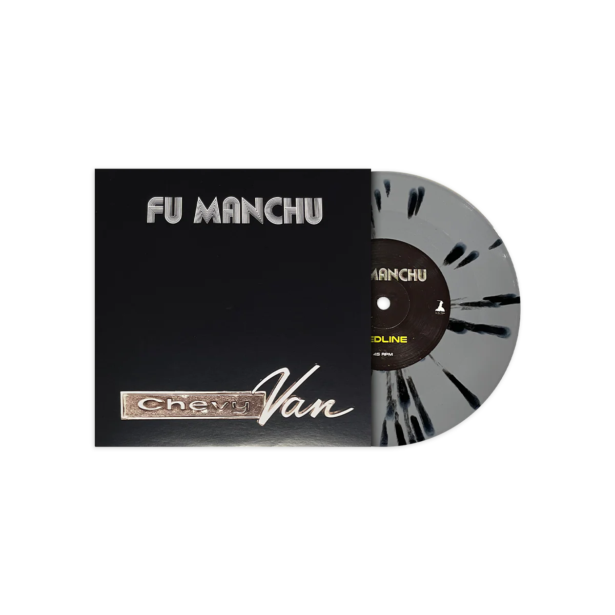 FU MANCHU ‘IN SEARCH OF...’ DELUXE LP W/ 7" SINGLE - LTD. 200 - TRANSPARENT RED/BLUE/CLEAR/BLACK SPLATTER - Image 2