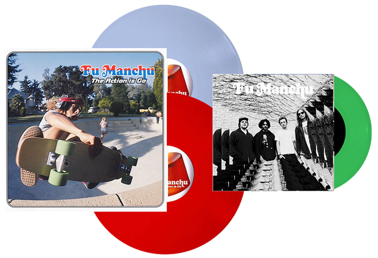 FU MANCHU ‘THE ACTION IS GO’ LIMITED-EDITION 2LP & 7" - LTD. 250