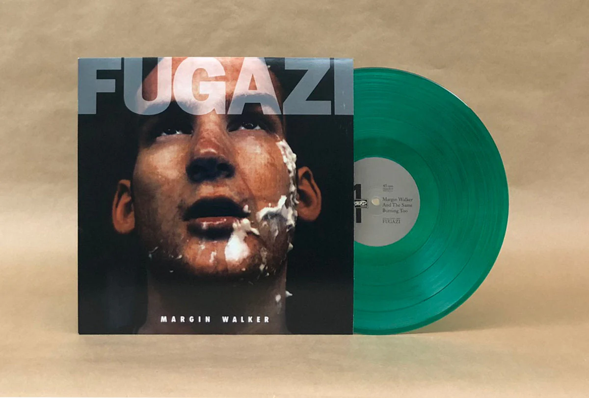 FUGAZI 'MARGIN WALKER' 12" EP - TRANSLUCENT GREEN