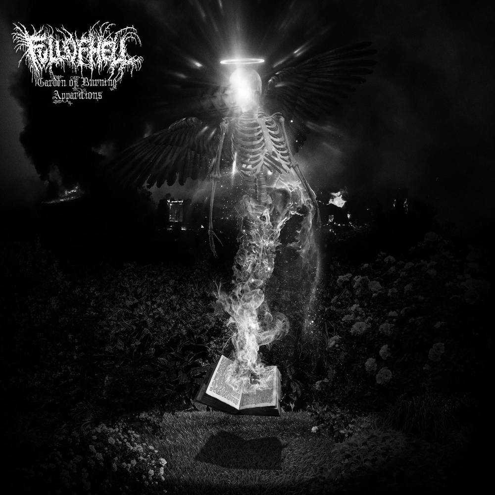 FULL OF HELL 'GARDEN OF BURNING APPARITIONS' LP - SILVER - Image 2