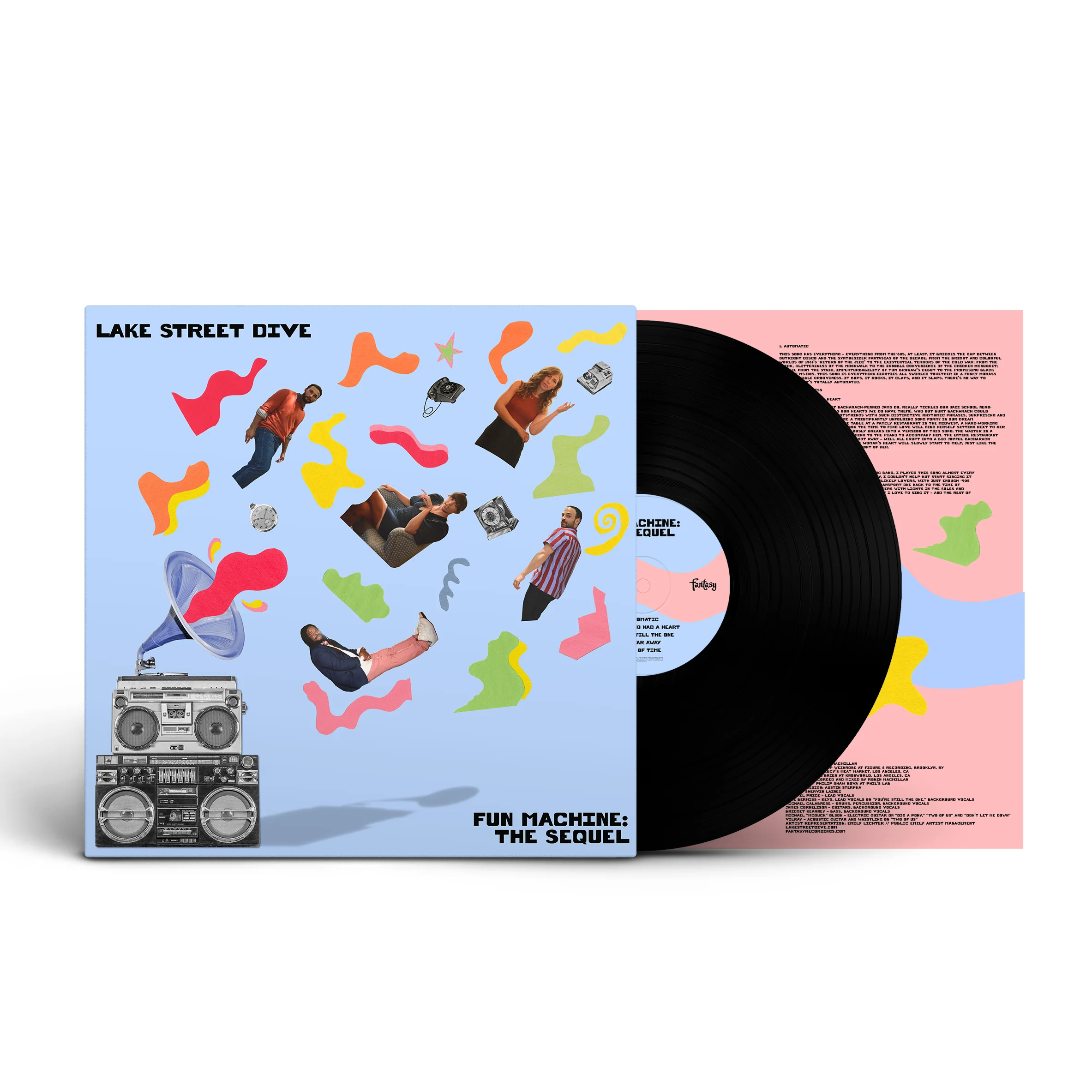 LAKE STREET DIVE 'FUN MACHINE: THE SEQUEL' LP (Black Vinyl) - Image 2
