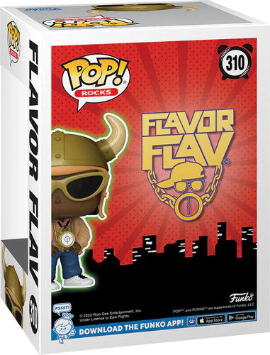 FLAVOR FLAV FUNKO POP! ROCKS FIGURE - Image 3