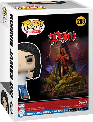 RONNIE JAMES DIO FUNKO POP! ROCKS FIGURE - Image 3
