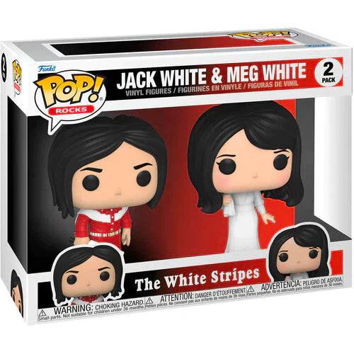 THE WHITE STRIPES JACK & MEG FUNKO POP! ROCKS FIGURES - Image 3