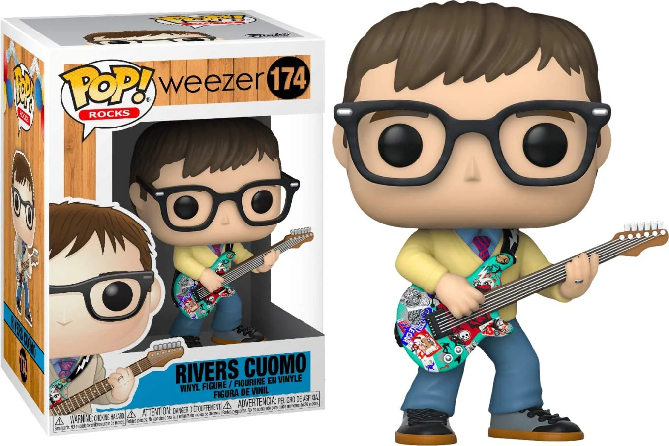 WEEZER RIVERS CUOMO FUNKO POP! ROCKS FIGURE