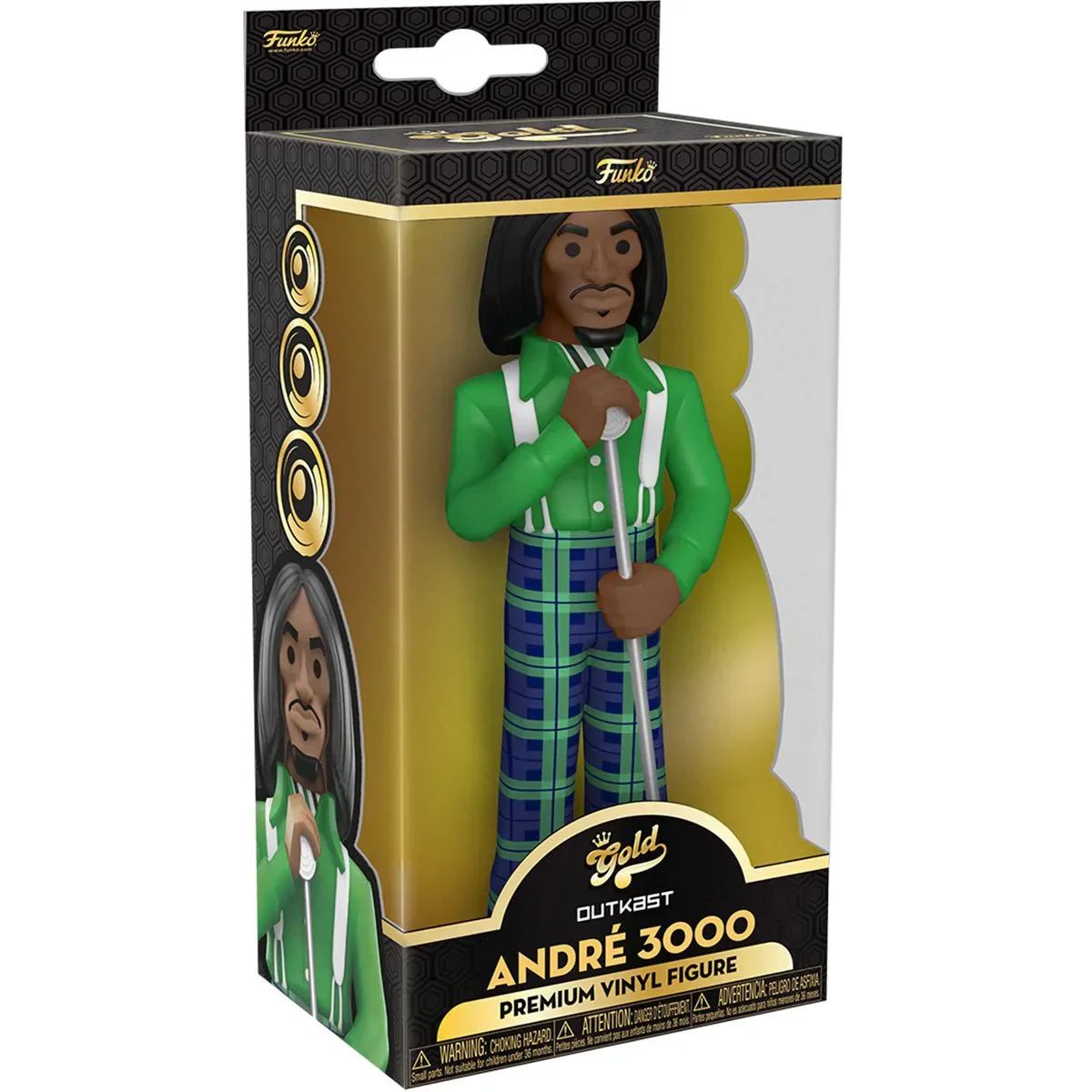 OUTKAST ANDRE 3000 (HEY YA) FUNKO GOLD 5" FIGURE - Image 2