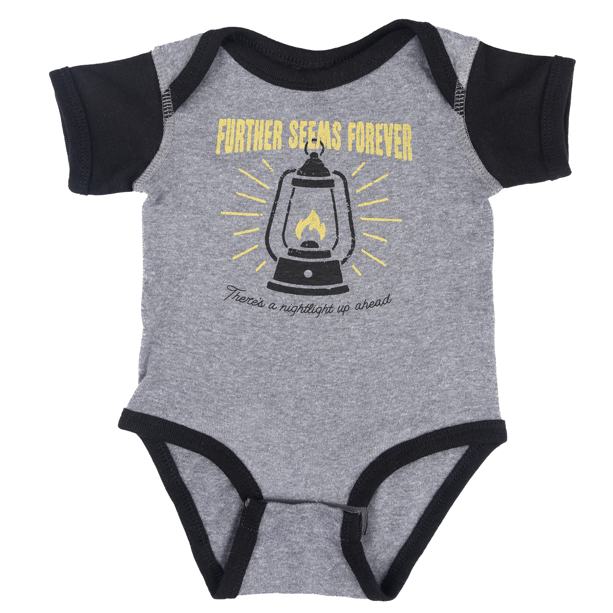 FURTHER SEEMS FOREVER ONESIE