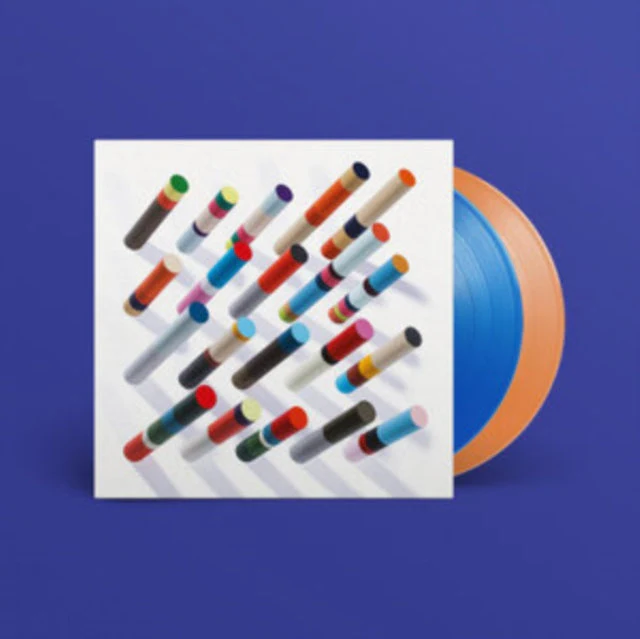 FUTURE ISLANDS 'FROM A HOLE IN THE FLOOR TO A FOUNTAIN OF YOUTH' 2LP (Blue & Apricot Vinyl)