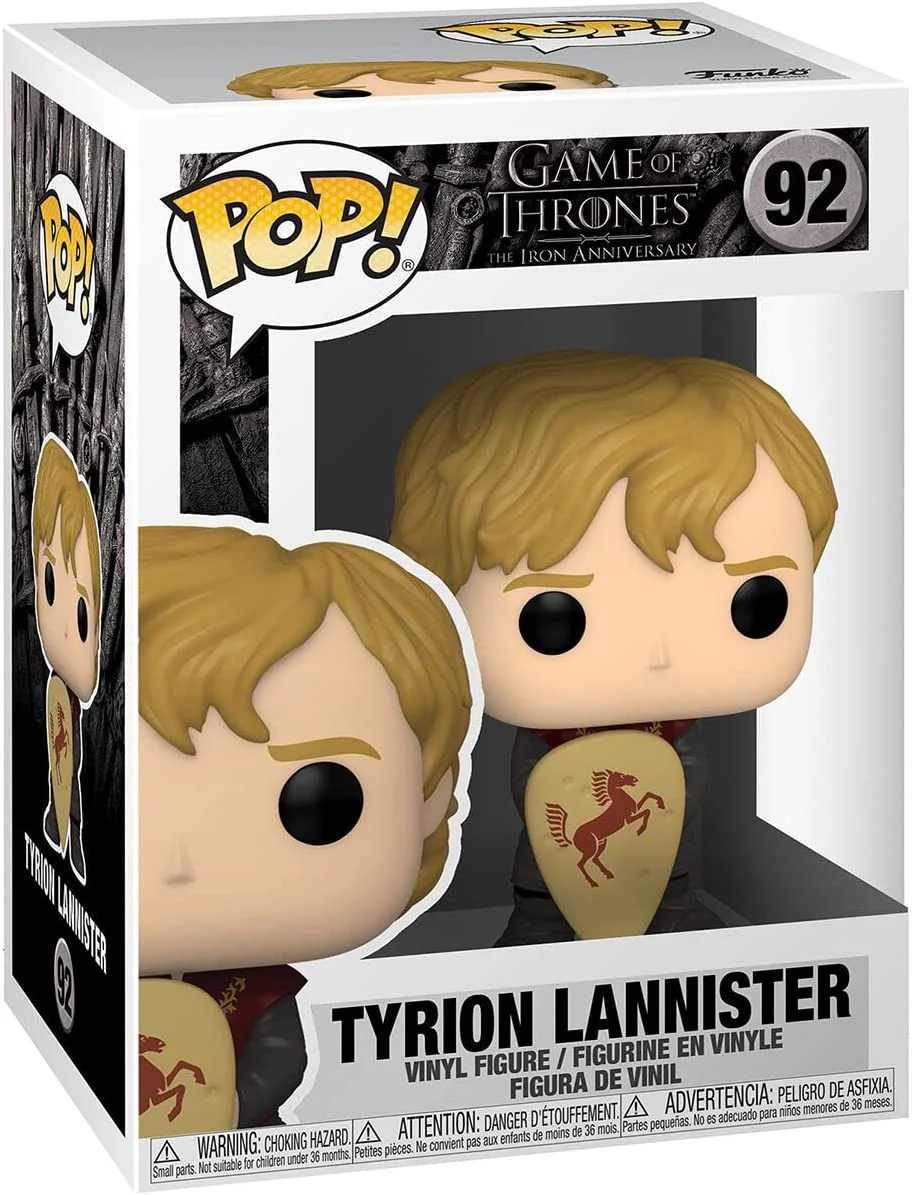 GAME OF THRONES TYRION W/ SHIELD FUNKO POP! TV FIGURE - Image 2