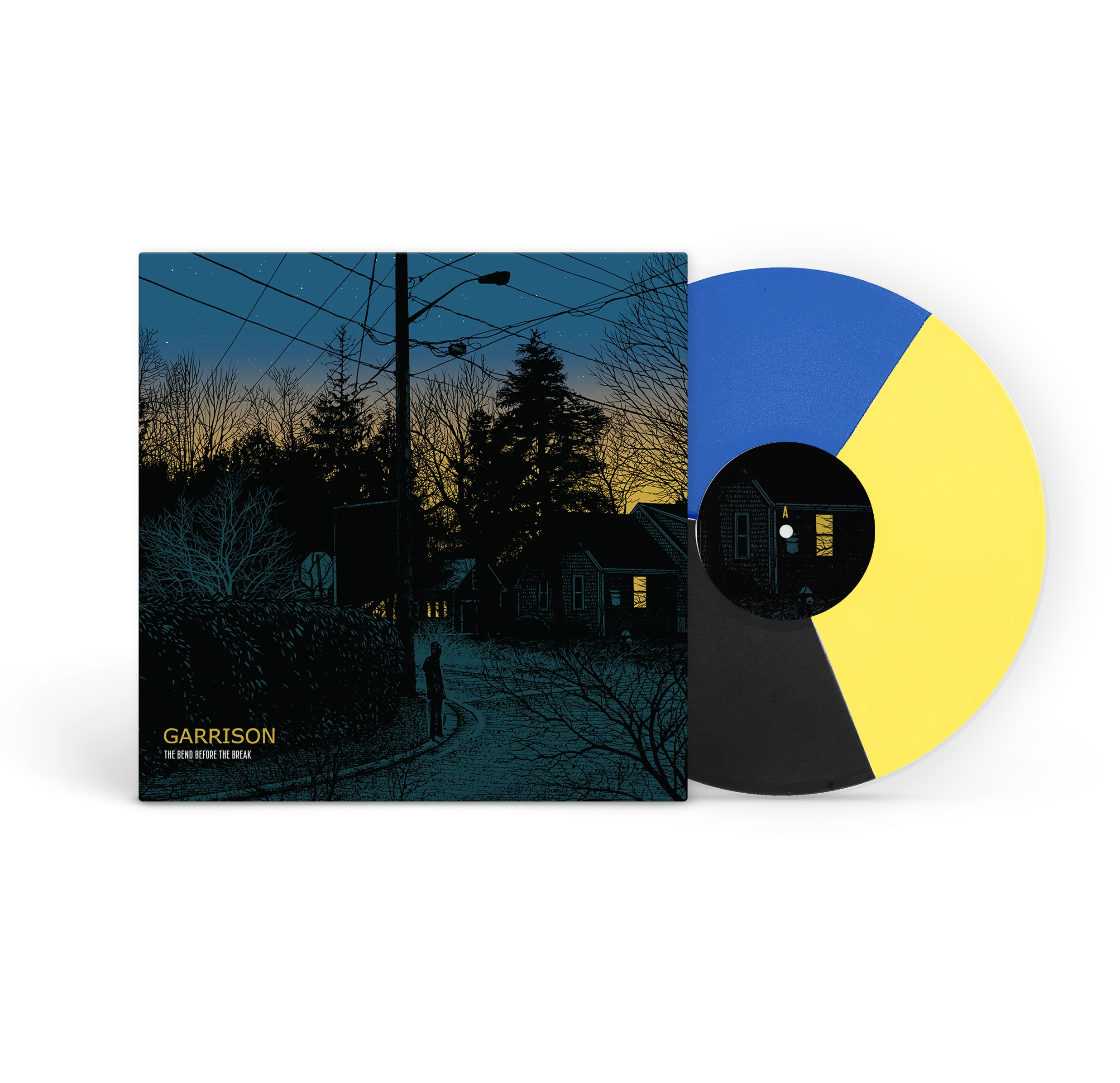 GARRISON ‘THE BEND BEFORE THE BREAK’ LP - EXCLUSIVE - LTD. 100 - HARLOW