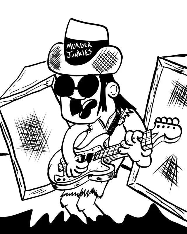GG ALLIN ROCK AND ROLL TERRORIST ACTIVITY AND COLORING BOOK - Image 5