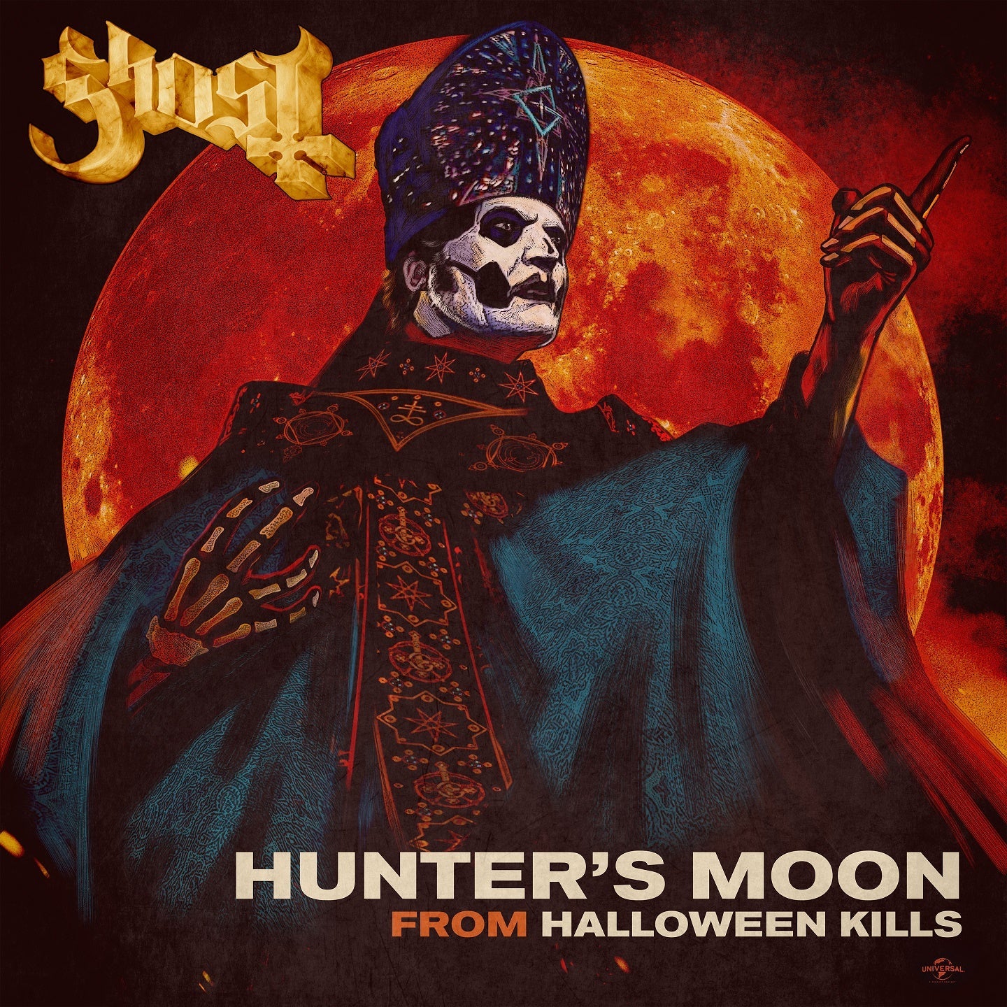 GHOST 'HUNTER'S MOON' 7" EP - Image 2