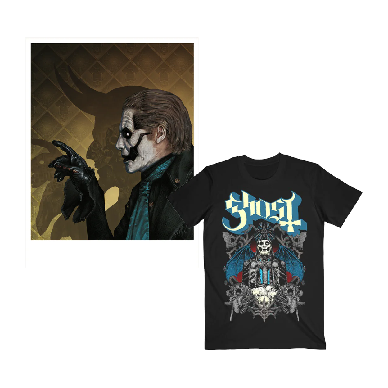 GHOST INSPIRED HAND-NUMBERED PRINT AND T-SHIRT BUNDLE - ONLY 500 AVAILABLE