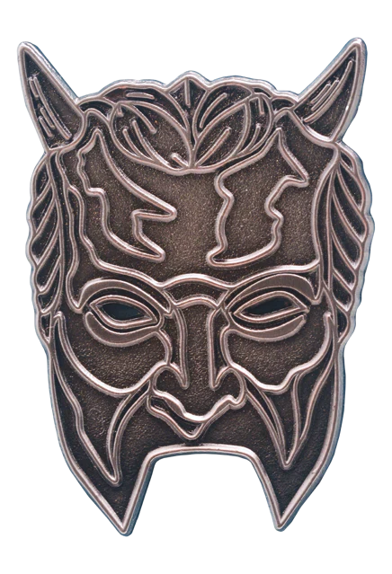 GHOST MALE - NAMELESS GHOUL - ENAMEL PIN