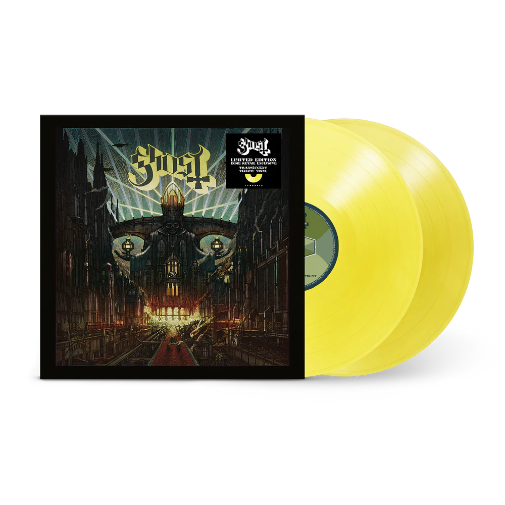 GHOST 'MELIORA' 2LP - DELUXE EDITION - CLEAR YELLOW