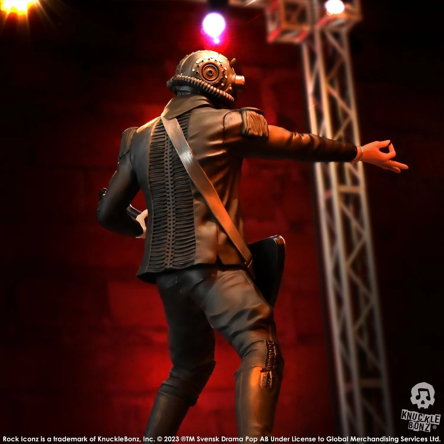 GHOST NAMELESS GHOUL II BLACK ICONZ KNUCKLEBONZ STATUE - Image 11