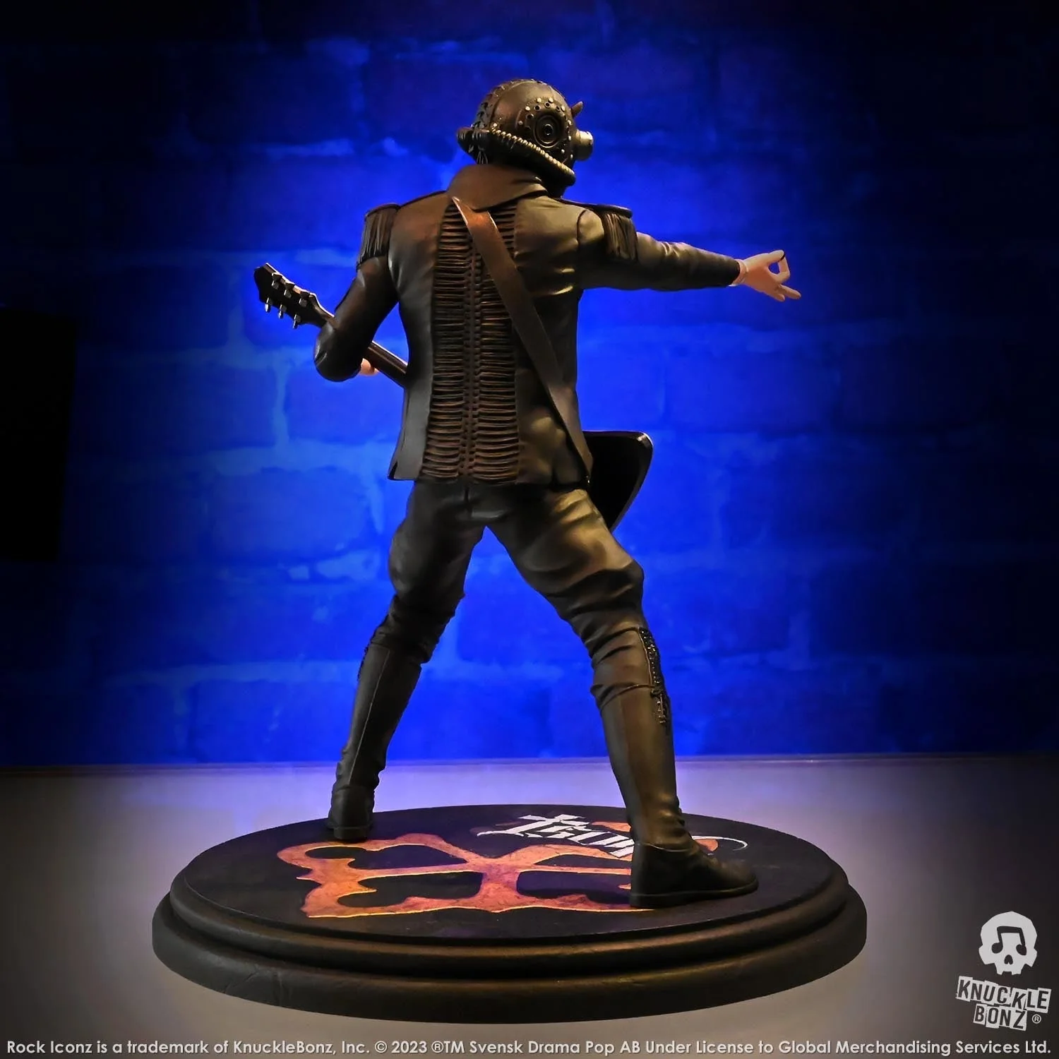 GHOST NAMELESS GHOUL II BLACK ICONZ KNUCKLEBONZ STATUE - Image 7