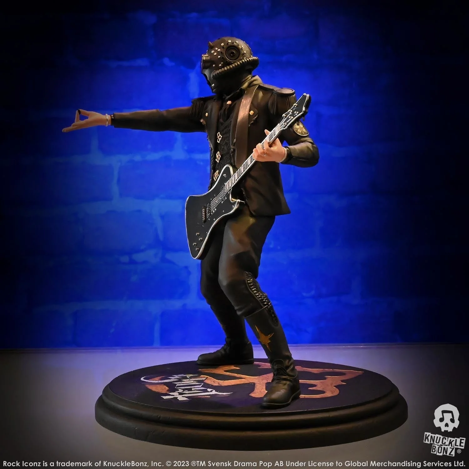 GHOST NAMELESS GHOUL II BLACK ICONZ KNUCKLEBONZ STATUE - Image 8