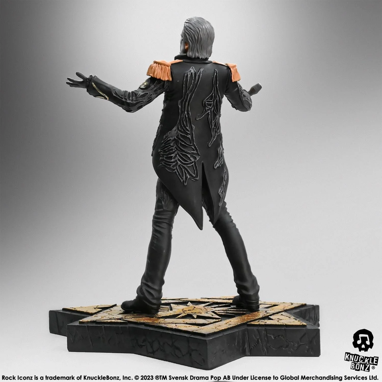 GHOST PAPA EMERITUS IV MILITARY ROCK ICONZ KNUCKLEBONZ STATUE - Image 8
