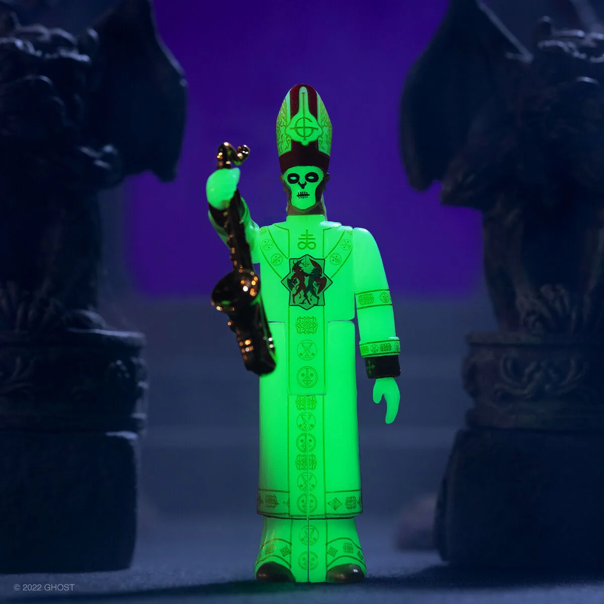 GHOST REACTION FIGURE - PAPA EMERITUS NIHIL (GLOW) - Image 2