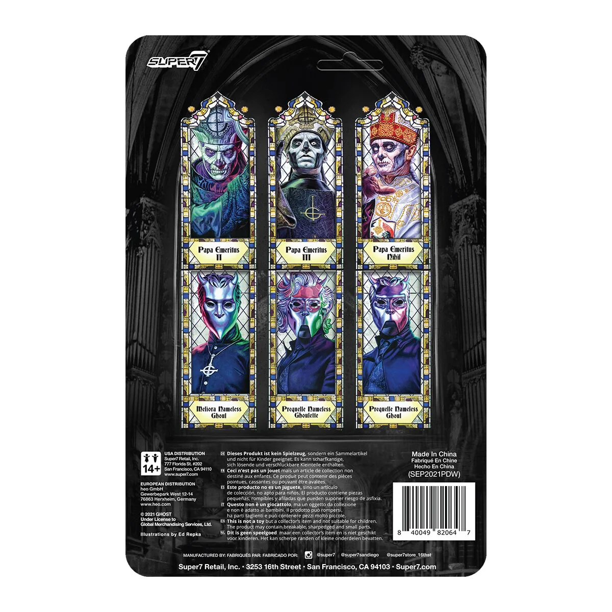 GHOST REACTION FIGURE - PAPA EMERITUS NIHIL (GLOW) - Image 3