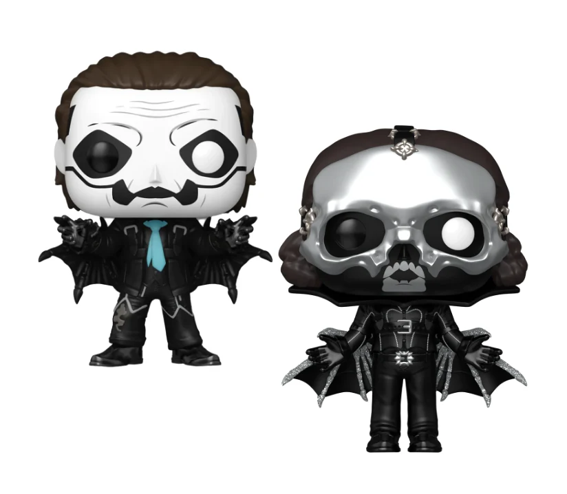 GHOST PAPA IV EMERITUS + PAPA V PERPETUA (Bat Wings) FUNKO POP! ROCKS FIGURES