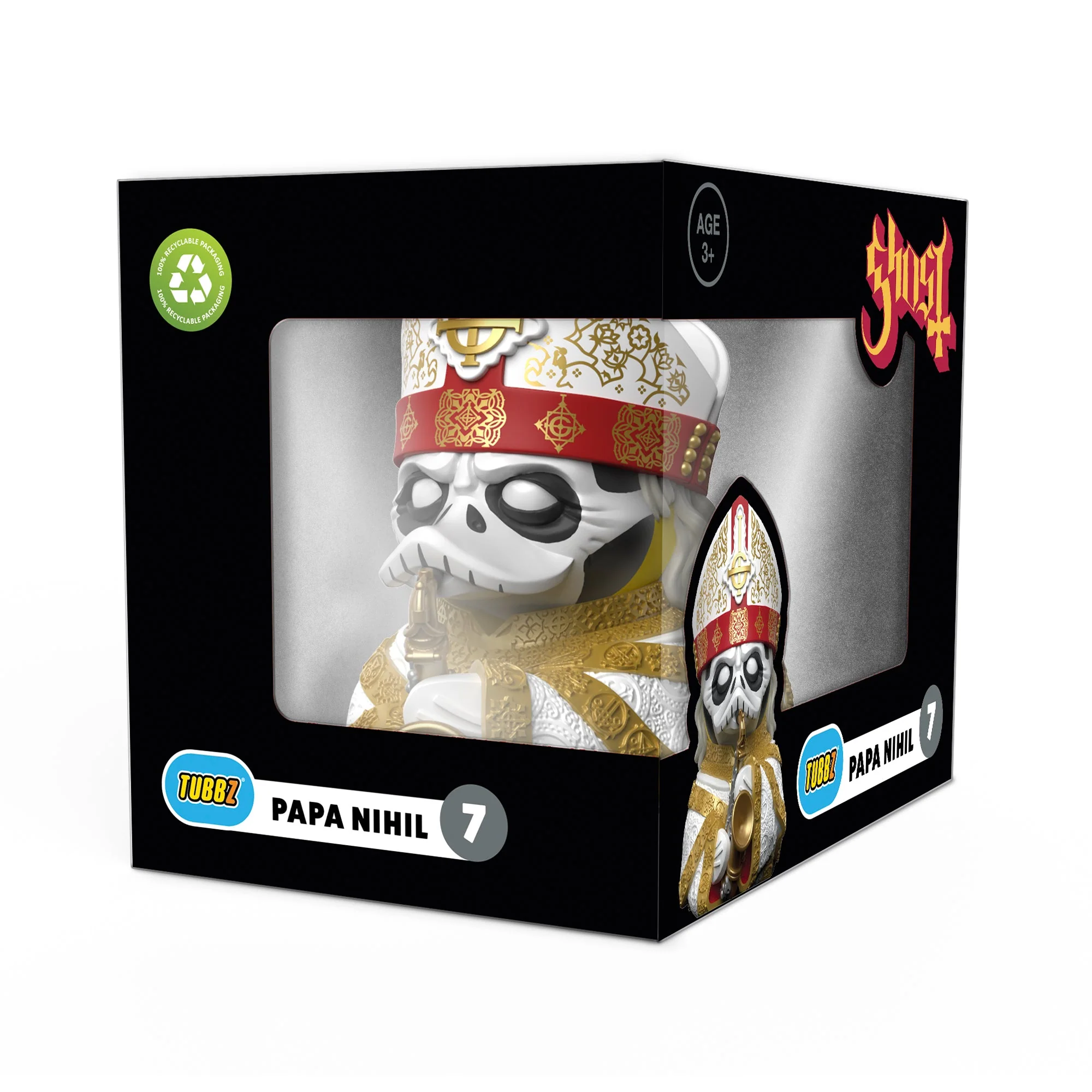 GHOST PAPA NIHIL TUBBZ COSPLAY DUCK - BOXED EDITION