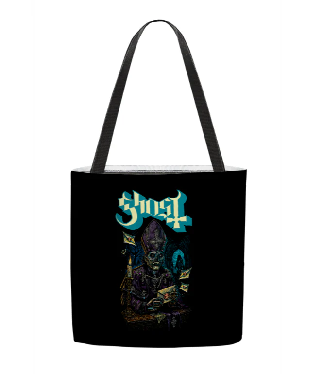 GHOST - 'PAPA V PERPETUA LETTERS' - TOTE BAG