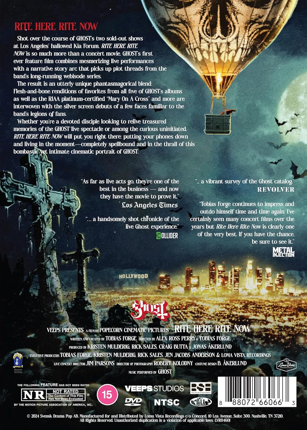 GHOST ‘RITE HERE RITE NOW’ DVD - Image 2