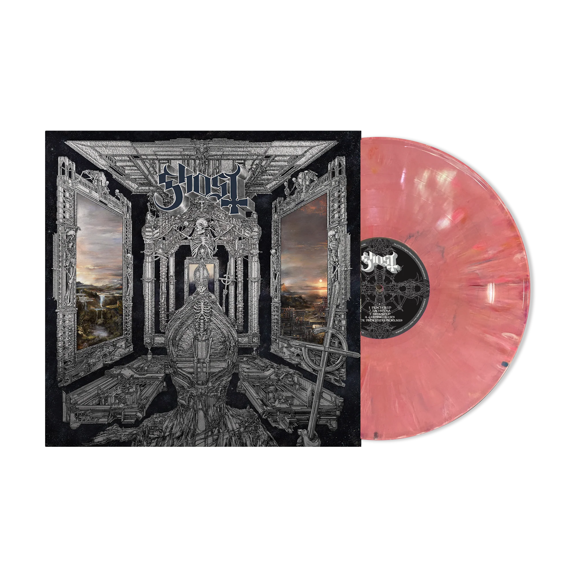 GHOST ‘SKELETÁ’ LP - EXCLUSIVE - MAGENTA + REVOLVER SUMMER 2025 ISSUE & EXCLUSIVE SLIPMAT - Image 3