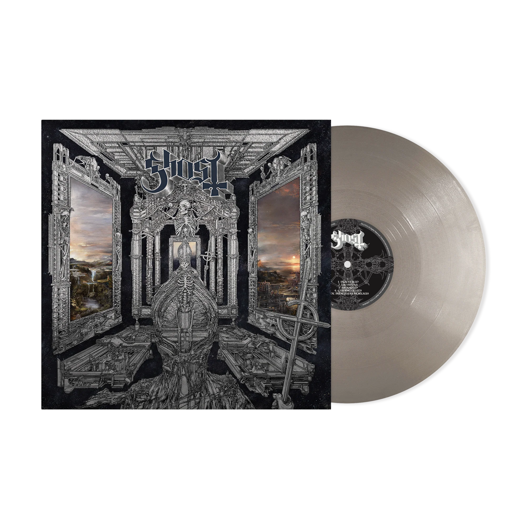 GHOST ‘SKELETÁ’ LP - EXCLUSIVE - LTD. 1000 - OPAQUE SILVER