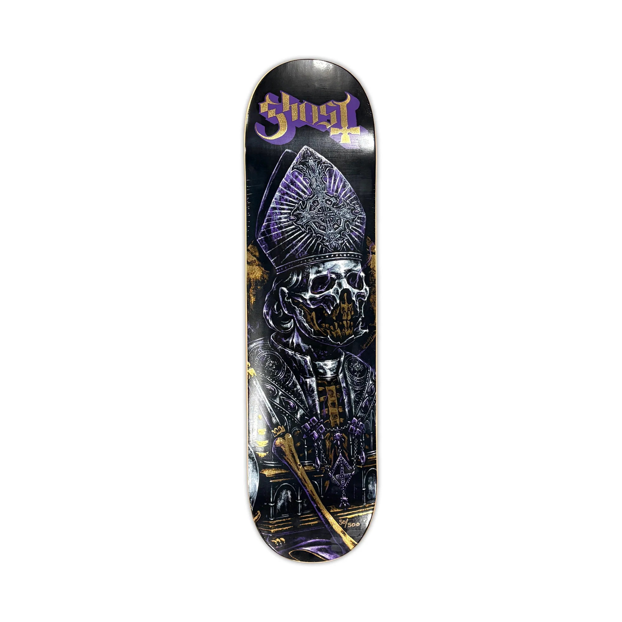 GHOST "SKELETÃ RELIQUARY" EXCLUSIVE FOIL SKATE DECK