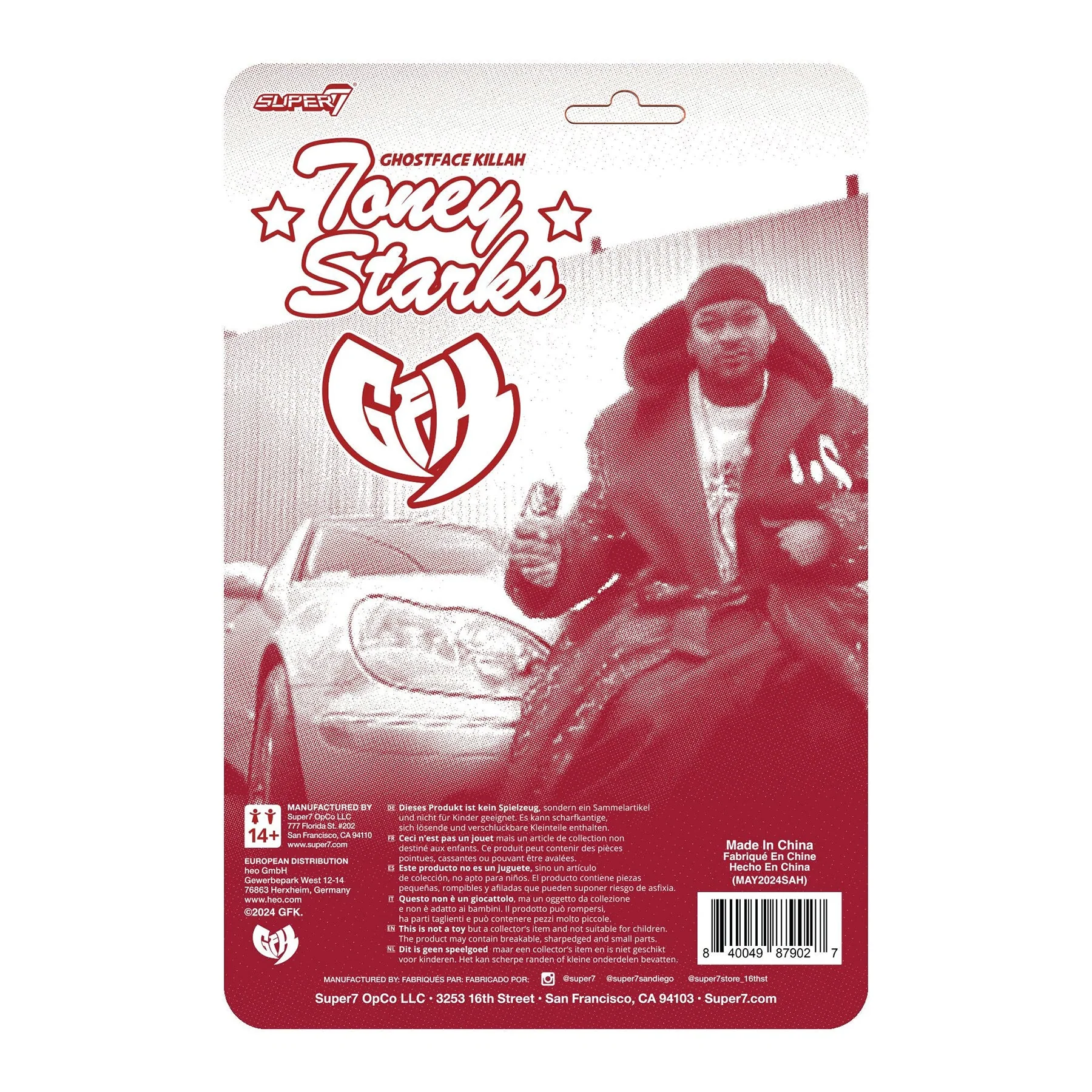GHOSTFACE KILLAH REACTION FIGURE - GHOSTFACE KILLAH (TONEY STARKS) - Image 5